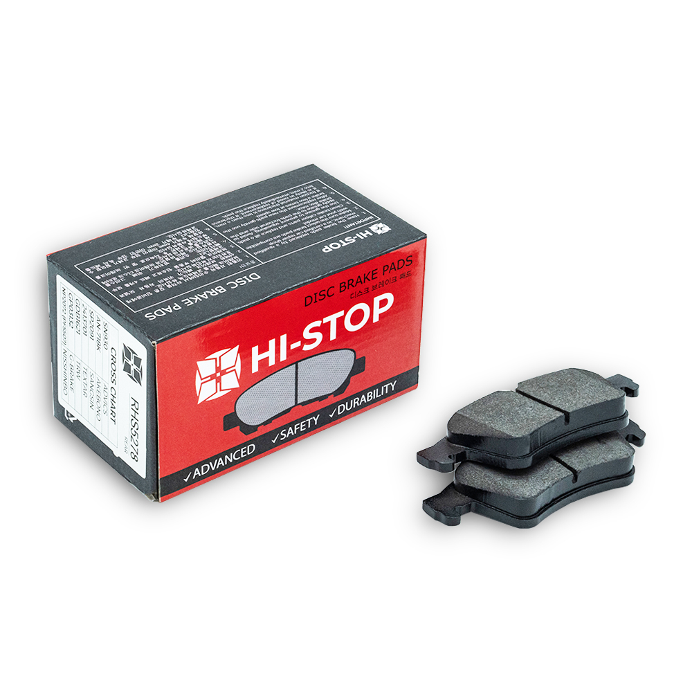 Колодки тормозные дисковые HI-STOP RHS5278 / SN930 / AN-718K / NP2072 (PF5507) / SP2091 / GDB1621 / 2413701 / GP03132