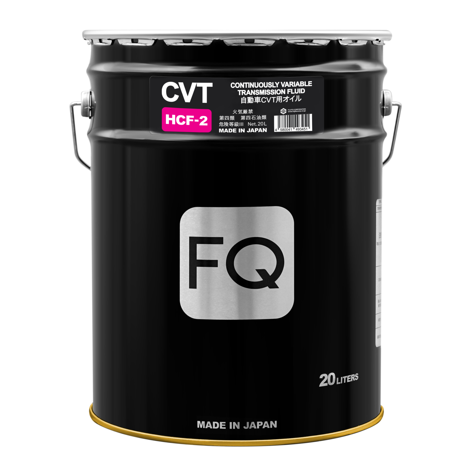 Масло трансмиссионное FQ CVT HCF-2, 20л