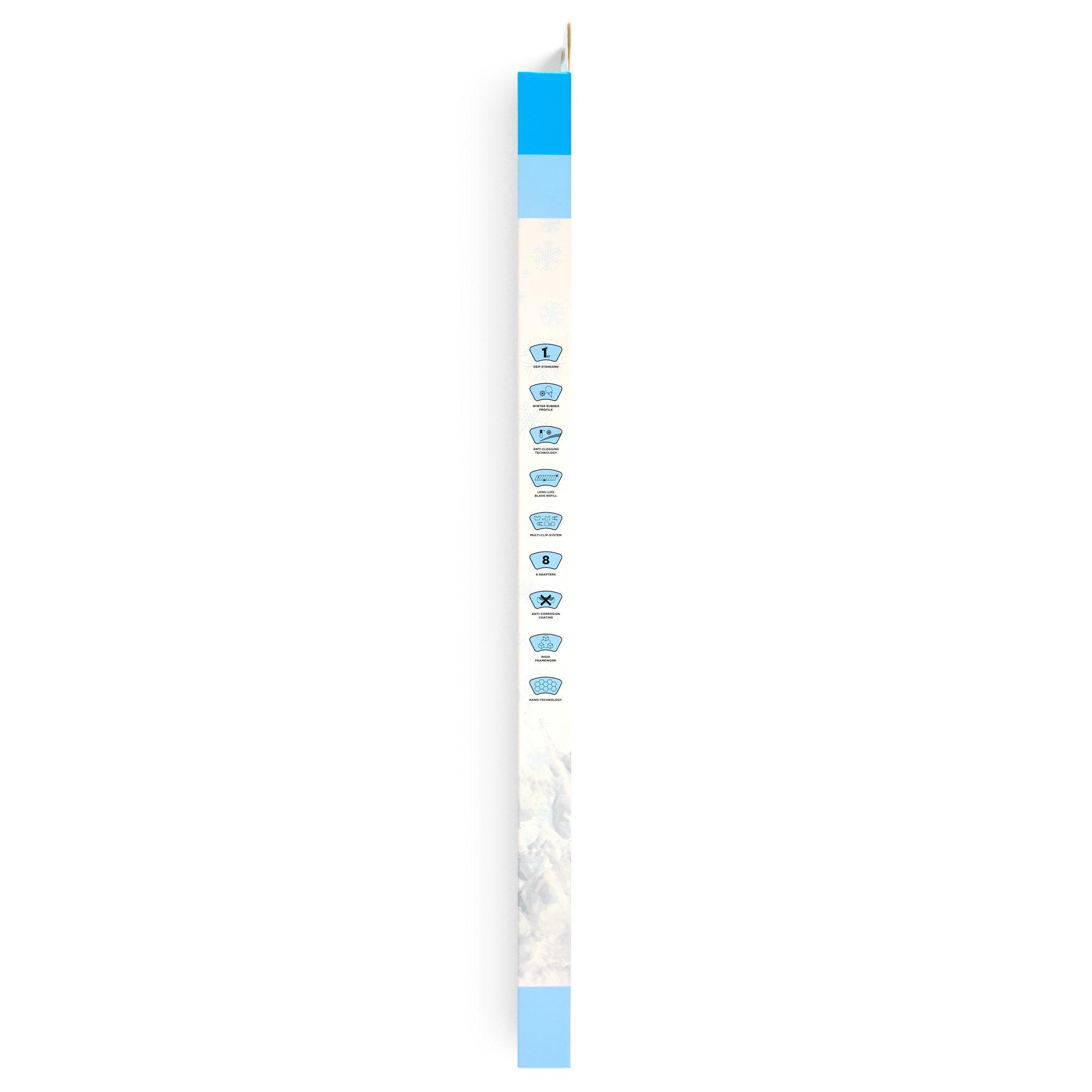 Щетка стеклоочистителя зимняя SPLASH 380mm (15'') 4SW15