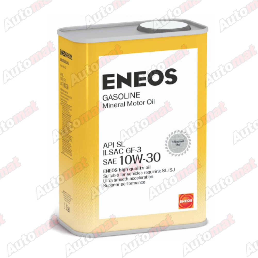 Масло моторное ENEOS Gasoline SL Минерал 10W30 1л