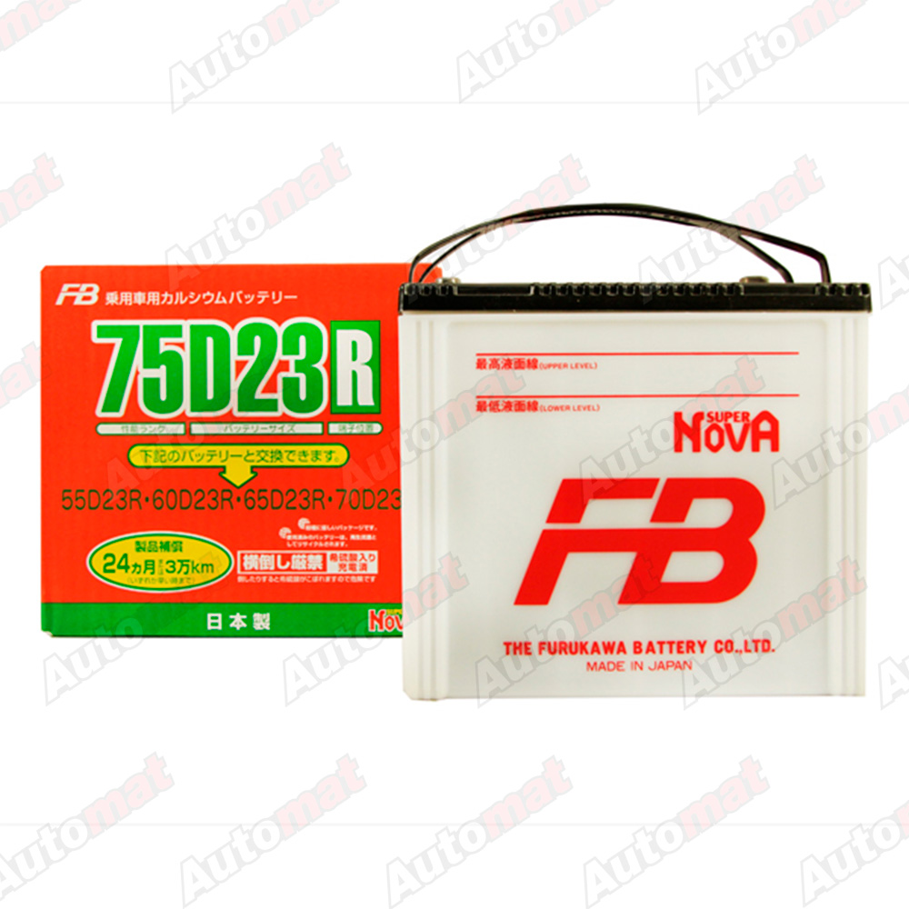 Аккумулятор FB SUPER NOVA 65 А/ч 75D23R