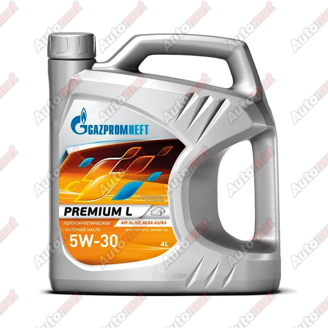 Моторное масло Gazpromneft Premium L 5W-30, 4л